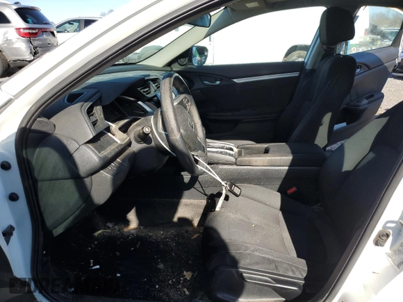 2017 Honda Civic EX with VIN 19XFC2F88HE219849, listed as a Copart auction lot 49706315 with 91,879 mi miles and Salvage Title. Bid and sale history available at DreamBid. Image 7.
