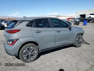 2023 Hyundai Kona SEL with VIN KM8K33AG6PU178829, listed as a Copart auction lot 49556565 with 9,071 mi miles and Salvage Title. Bid and sale history available at carsss.com. Image 3.