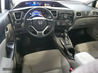 2013 Honda Civic Sdn LX with VIN 19XFB2F5XDE259756, listed as a Copart auction lot 47598965 with 124,414 mi miles and Salvage Title. Bid and sale history available at carsss.com. Image 8.