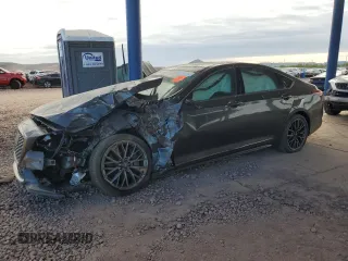 2020 Genesis G80 3.8L with VIN KMTFN4JE0LU334878, listed as a Copart auction lot 79473194 with 0 mi miles and Salvage Title. Bid and sale history available at carsss.com. Image 1.