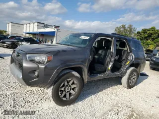 2023 Toyota 4Runner TRD Off Road Premium with VIN JTERU5JR9P6132909, listed as a Copart auction lot 46156475 with 16,742 mi miles and Salvage Title. Bid and sale history available at carsss.com. Image 1.