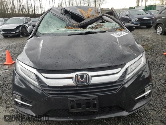 2020 Honda Odyssey Elite with VIN 5FNRL6H99LB069683, listed as a Copart auction lot 47960495 with Not Provided miles and Salvage Title. Bid and sale history available at DreamBid. Image 5.