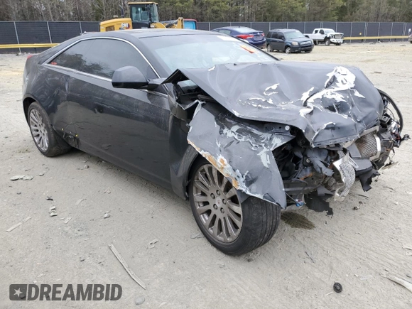 2012 Cadillac CTS Performance with VIN 1G6DJ1E30C0101764, listed as a Copart auction lot 47945835 with Not Provided miles and Salvage Title. Bid and sale history available at DreamBid. Image 4.