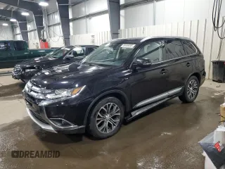 2017 Mitsubishi Outlander GT z VIN JA4JZ4AX4HZ020136, wystawiony jako Copart lot #46446595 z przebiegiem 139 013 mil mil oraz Szkoda całkowita • Salvage title. Historia ofert i sprzedaży dostępna na DreamBid. Obrazek 1.
