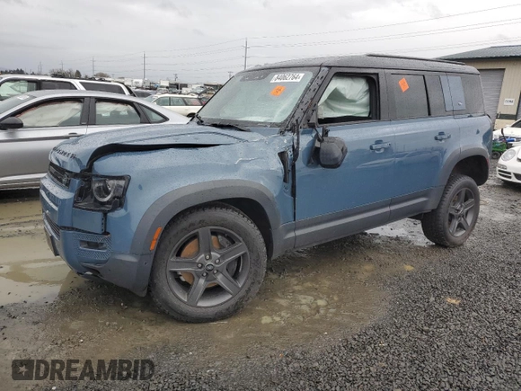 2020 Land Rover Defender HSE with VIN SALE9EEU9L2014386, listed as a Copart auction lot 84062764 with Not provided miles and Salvage title. Bid and sale history available at DreamBid. Image 1.