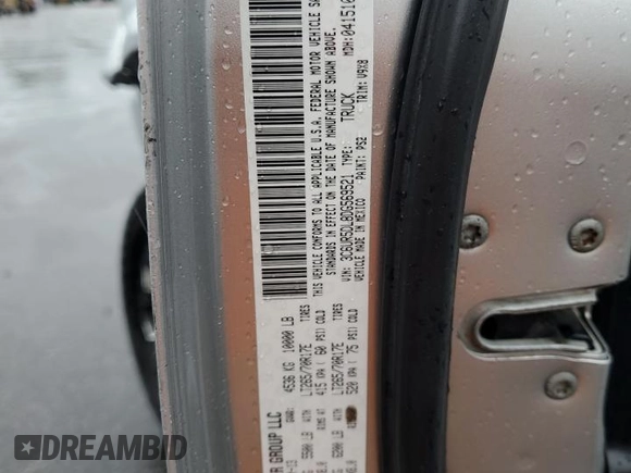 2013 Ram 2500 Big Horn with VIN 3C6UR5DL8DG569521, listed as a Copart auction lot 56669875 with 227,420 mi miles and Salvage title. Bid and sale history available at DreamBid. Image 12.