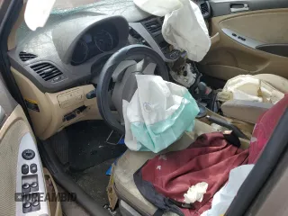 2013 Hyundai Accent GLS with VIN KMHCT4AE1DU504816, listed as a Copart auction lot 54314875 with Not provided miles and Salvage title. Bid and sale history available at DreamBid. Image 8.