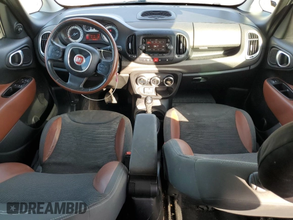 2014 FIAT 500L Trekking with VIN ZFBCFADH7EZ029440, listed as a Copart auction lot 73229504 with 55,402 mi miles and Salvage Title. Bid and sale history available at carsss.com. Image 8.