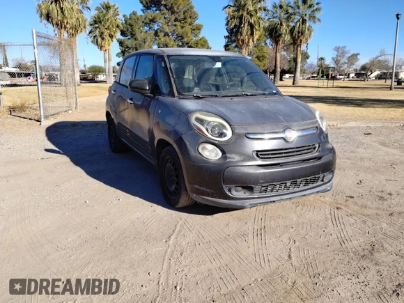 2014 FIAT 500L Pop z VIN ZFBCFAAH1EZ000178, wystawiony jako Copart lot #89201995 z przebiegiem 48 071 mil mil oraz Czysty tytuł • Clean title. Historia ofert i sprzedaży dostępna na DreamBid. Obrazek 1.