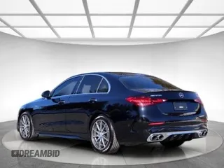 2023 Mercedes-Benz C 43 AMG with VIN W1KAF8HB9PR076190, listed as a Copart auction lot 46731925 with 7,547 mi miles and Clean Title. Bid and sale history available at DreamBid. Image 3.