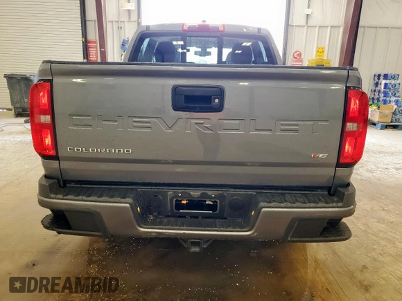 2022 Chevrolet Colorado 2WD LT with VIN 1GCGSCEN4N1137278, listed as a Copart auction lot 61501135 with 61,551 mi miles and Clean title. Bid and sale history available at DreamBid. Image 6.