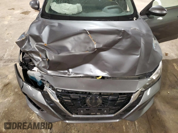 2021 Nissan Sentra SV z VIN 3N1AB8CV8MY312926, wystawiony jako Copart lot #57510455 z przebiegiem 32 328 mil mil oraz Szkoda całkowita • Salvage title. Historia ofert i sprzedaży dostępna na DreamBid. Obrazek 11.
