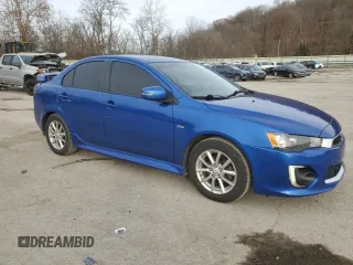 2016 Mitsubishi Lancer ES with VIN JA32U2FU6GU004395, listed as a Copart auction lot 80747644 with 144,400 mi miles and Salvage Title. Bid and sale history available at DreamBid. Image 4.