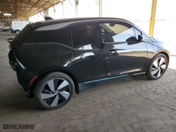 2018 BMW i3 with VIN WBY7Z4C5XJVD96513, listed as a Copart auction lot 80568264 with 48,000 mi miles and Salvage Title. Bid and sale history available at carsss.com. Image 3.