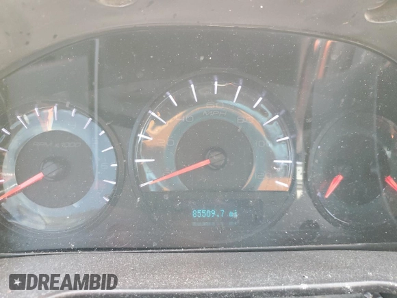 2011 Ford Fusion SEL with VIN 3FAHP0JG7BR273293, listed as a Copart auction lot 49473585 with 85,509 mi miles and Salvage Title. Bid and sale history available at carsss.com. Image 9.