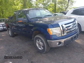 2012 Ford F-150 XL with VIN 1FTFX1EF4CFB44337, listed as a IAAI auction lot 42076891 with 257,654 mi miles. Bid and sale history available at carsss.com. Image 1.