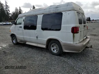 1998 Dodge Cargo Conversion with VIN 2B6HB11Y9WK129390, listed as a Copart auction lot 55708245 with 150,845 mi miles and Clean Title. Bid and sale history available at DreamBid. Image 2.