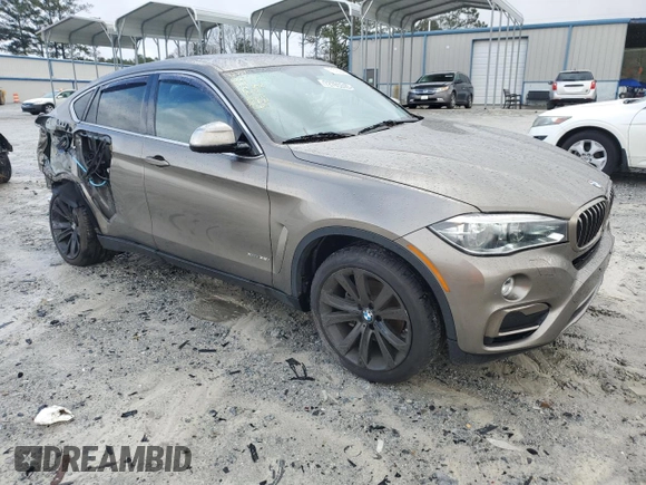 2017 BMW X6 xDrive35i with VIN 5UXKU2C36H0U29054, listed as a Copart auction lot 72765242 with 50,316 mi miles. Bid and sale history available at carsss.com. Image 4.