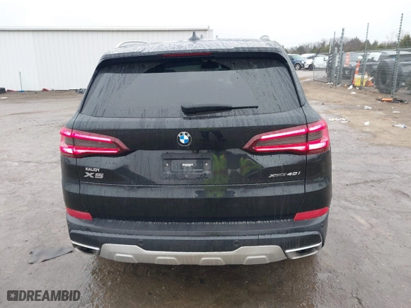 2023 BMW X5 xDrive40i with VIN 5UXCR6C03P9P62891, listed as a IAAI auction lot 41492392 with 51,471 mi miles. Bid and sale history available at carsss.com. Image 16.