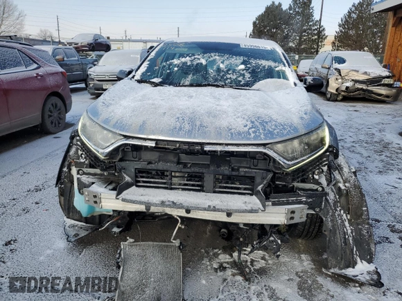 2017 Honda CR-V LX with VIN 2HKRW6H38HH207659, listed as a Copart auction lot 48686305 with 98,201 mi miles and Salvage Title. Bid and sale history available at carsss.com. Image 5.