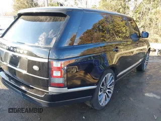 2016 Land Rover Range Rover Supercharged with VIN SALGS3EF7GA269519, listed as a IAAI auction lot 41395262 with 81,614 mi miles and . Bid and sale history available at DreamBid. Image 4.