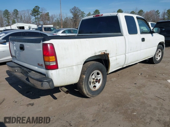 2003 GMC Sierra 1500 with VIN 2GTEC19X531410823, listed as a IAAI auction lot 41750235 with 183,821 mi miles and . Bid and sale history available at DreamBid. Image 4.
