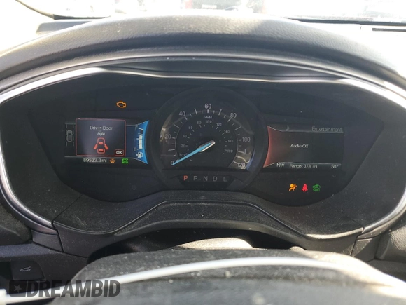 2019 Ford Fusion SE with VIN 3FA6P0LU6KR263901, listed as a Copart auction lot 53055415 with 89,533 mi miles and Clean Title. Bid and sale history available at DreamBid. Image 9.