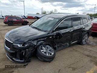 2022 Cadillac XT6 Premium Luxury with VIN 1GYKPDRS6NZ128630, listed as a Copart auction lot 51427144 with 35,108 mi miles and Non Repairable. Bid and sale history available at carsss.com. Image 1.