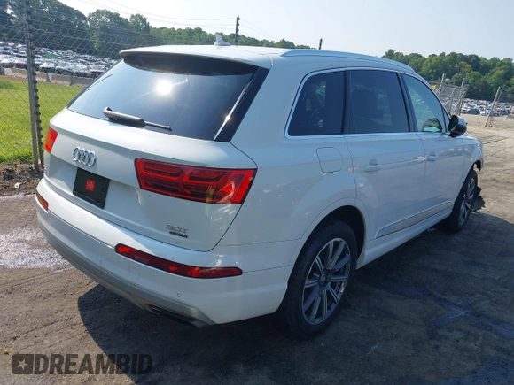 2017 Audi Q7 Premium Plus z VIN WA1LAAF74HD023137, wystawiony jako IAAI lot #42589949 z przebiegiem 75 860 mil mil oraz . Historia ofert i sprzedaży dostępna na DreamBid. Obrazek 4.