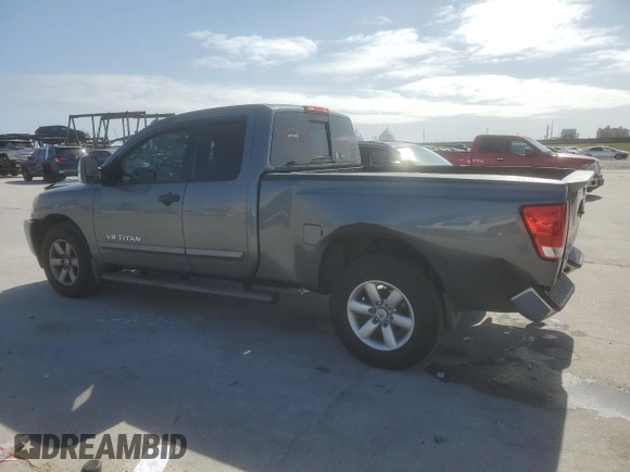 2014 Nissan Titan SV with VIN 1N6BA0CA9EN519615, listed as a Copart auction lot 47961635 with 130,734 mi miles and Salvage title. Bid and sale history available at DreamBid. Image 2.