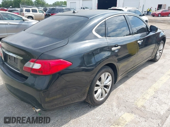 2011 Infiniti M37 with VIN JN1BY1AR7BM370266, listed as a IAAI auction lot 42074141 with 114,470 mi miles. Bid and sale history available at carsss.com. Image 4.