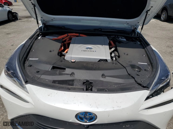 2022 Toyota Mirai XLE with VIN JTDAAAAA6NA007583, listed as a Copart auction lot 53508044 with 16,329 mi miles and Salvage Title. Bid and sale history available at carsss.com. Image 12.