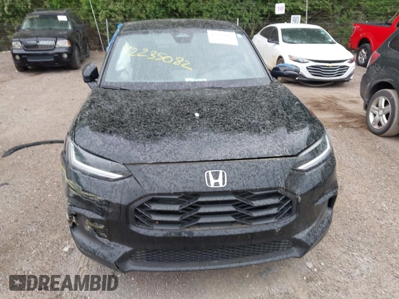 2024 Honda HR-V Sport with VIN 3CZRZ2H57RM701390, listed as a IAAI auction lot 42235082 with 10,001 mi miles and . Bid and sale history available at DreamBid. Image 17.
