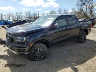 2023 Ford Ranger XL with VIN 1FTER4FH5PLE12746, listed as a Copart auction lot 50188645 with 46,334 mi miles and Salvage title. Bid and sale history available at DreamBid. Image 1.