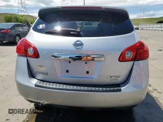 2012 Nissan Rogue S with VIN JN8AS5MV4CW350934, listed as a Copart auction lot 57326615 with 128,141 mi miles and Salvage title. Bid and sale history available at DreamBid. Image 6.