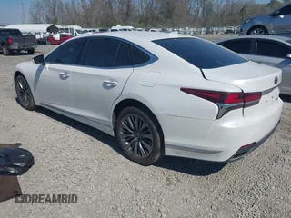 2018 Lexus LS with VIN JTHC51FF0J5001992, listed as a IAAI auction lot 41785989 with 53,957 mi miles. Bid and sale history available at carsss.com. Image 3.