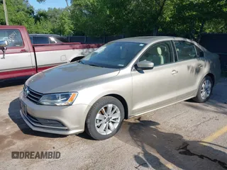 2015 Volkswagen Jetta SE with VIN 3VWD07AJ5FM318913, listed as a IAAI auction lot 42671952 with 120,169 mi miles and . Bid and sale history available at DreamBid. Image 2.