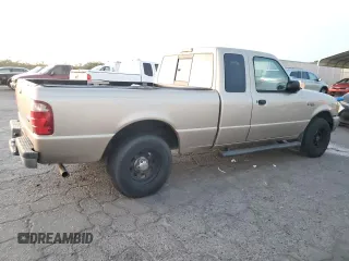 2002 Ford Ranger XLT Appearance with VIN 1FTYR44E82PA55618, listed as a Copart auction lot 81769754 with 121,285 mi miles and Salvage Title. Bid and sale history available at carsss.com. Image 3.