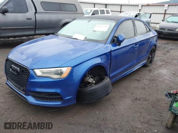 2016 Audi S3 Premium Plus with VIN WAUB1GFF2G1024912, listed as a IAAI auction lot 41287728 with 82,918 mi miles. Bid and sale history available at carsss.com. Image 2.