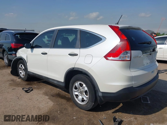 2013 Honda CR-V LX with VIN 5J6RM3H38DL007451, listed as a IAAI auction lot 41995597 with 56,084 mi miles and . Bid and sale history available at DreamBid. Image 3.