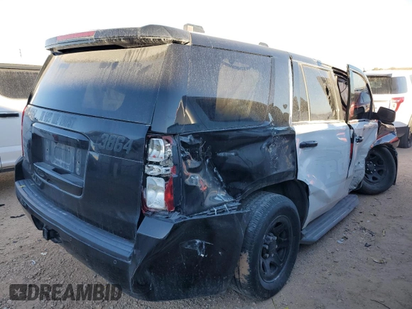 2017 Chevrolet Tahoe Commercial with VIN 1GNLCDEC2HR186900, listed as a Copart auction lot 71495554 with 116,447 mi miles and Salvage title. Bid and sale history available at DreamBid. Image 3.