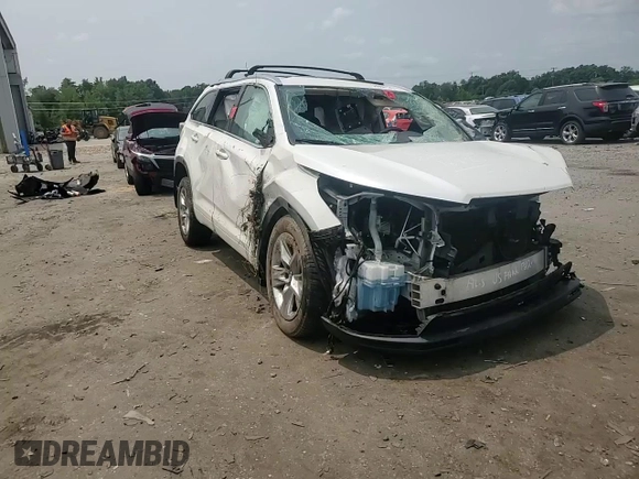 2016 Toyota Highlander Limited with VIN 5TDDKRFH8GS300891, listed as a Copart auction lot 59904125 with 101,812 mi miles and Salvage title. Bid and sale history available at DreamBid. Image 14.