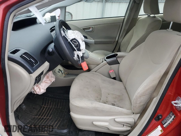 2013 Toyota Prius One with VIN JTDKN3DU7D5692033, listed as a Copart auction lot 47649055 with 118,991 mi miles and Salvage Title. Bid and sale history available at DreamBid. Image 7.