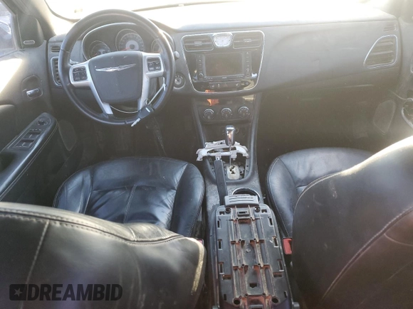 2011 Chrysler 200 Limited with VIN 1C3BC2FG4BN516372, listed as a Copart auction lot 46847875 with 121,915 mi miles and Salvage Title. Bid and sale history available at carsss.com. Image 8.
