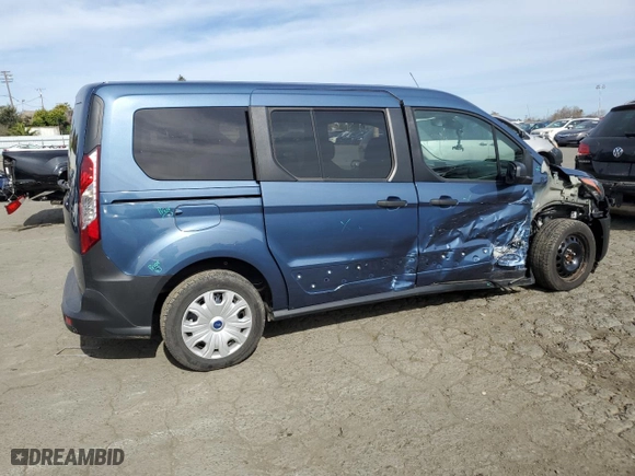 2022 Ford Transit Connect Wagon XL with VIN NM0GE9E24N1509313, listed as a Copart auction lot 46753595 with NaN miles and Non Repairable. Bid and sale history available at carsss.com. Image 3.