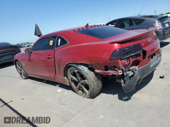 2014 Chevrolet Camaro LT with VIN 2G1FB1E33E9260332, listed as a Copart auction lot 52149035 with 210,036 mi miles and Salvage title. Bid and sale history available at DreamBid. Image 2.