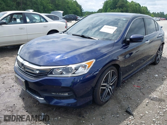 2016 Honda Accord Sport z VIN 1HGCR2F59GA046384, wystawiony jako IAAI lot #42460840 z przebiegiem 184 329 mil mil oraz . Historia ofert i sprzedaży dostępna na DreamBid. Obrazek 18.