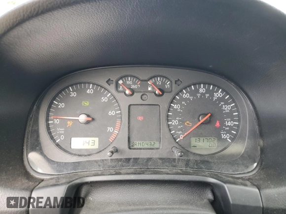 2004 Volkswagen GTI 1.8T с VIN 9BWDE61J144001837, выставлен на аукционе Copart как лот 60175545 с пробегом 131 702 миль миль и Чистый • Clean title. История ставок и продаж доступна на DreamBid. Изображение 9.