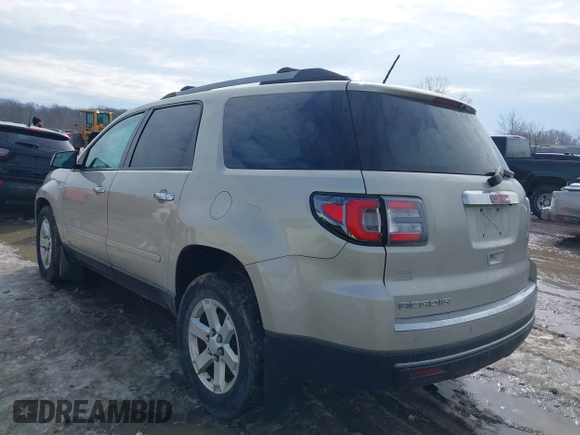 2014 GMC Acadia SLE with VIN 1GKKRPKDXEJ275808, listed as a IAAI auction lot 41615251 with 158,858 mi miles. Bid and sale history available at carsss.com. Image 3.
