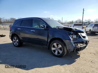 2013 Acura MDX with VIN 2HNYD2H27DH516540, listed as a Copart auction lot 46421315 with 157,498 mi miles and Salvage Title. Bid and sale history available at carsss.com. Image 4.